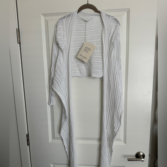 IOANNA KOURBELA Archetypes Multiple Ways Wrap Cardigan NWT one size - Picture 8 of 15